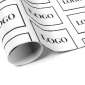 Firmenlogo Geschenkpapier (Rolleneckpunkt)