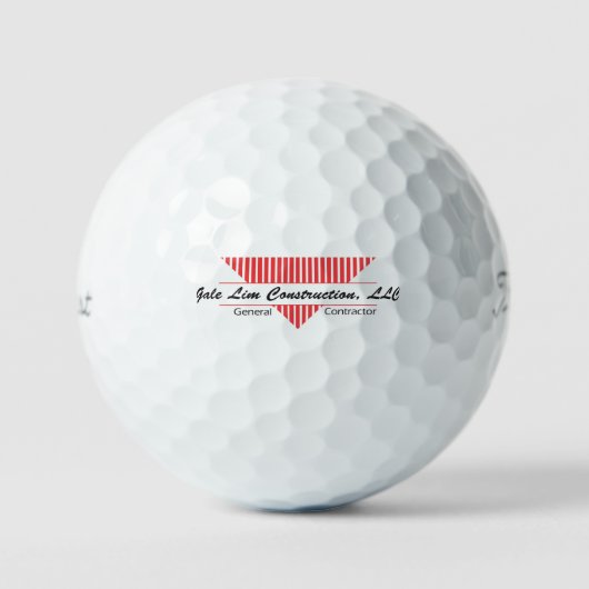 Firmenlogo Golfbälle, gestalten Sie Ihre eigenen Golfball (Vorderseite)