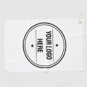 Firmenlogo Golfhandtuch (Horizontal)