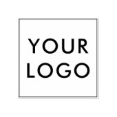 Firmenlogo Großformat Gummistempel (Prägung)