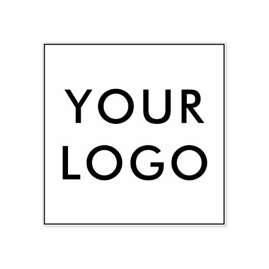 Firmenlogo Großformat Gummistempel (Prägung)