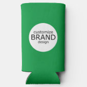 Firmenlogo Grün Selters Dosenkühler (Rückseite)