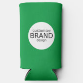 Firmenlogo Grün Selters Dosenkühler (Vorderseite)