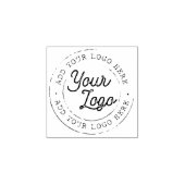 Firmenlogo Gummistempel (Prägung)
