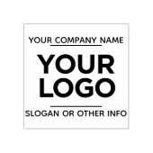 Firmenlogo Gummistempel (Prägung)