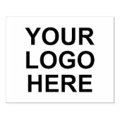 Firmenlogo Gummistempel (Prägung)