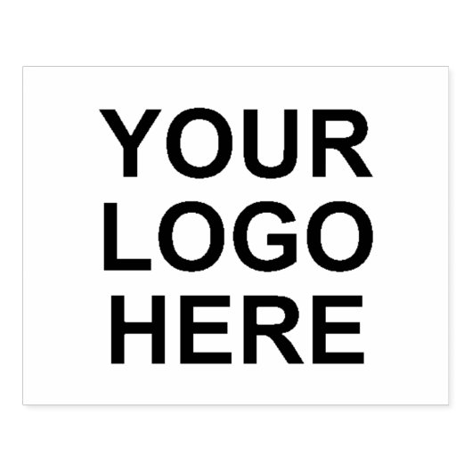 Firmenlogo Gummistempel (Prägung)