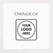 Firmenlogo | Gütesiegel für Unternehmenspapiere Etiketten (Design 1)