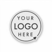 Firmenlogo | Helm mit Beruflicher Markenbezeichnun Aufkleber (Vorderseite)