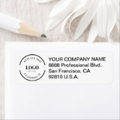 Firmenlogo hier Custom Corporate Rücksendeadresse (Insitu)