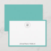 Firmenlogo hier hinzufügen mitteilungskarte (Vorne/Hinten)