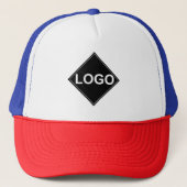(Firmenlogo hier) Mitarbeiter-Promo Truckerkappe (Vorderseite)