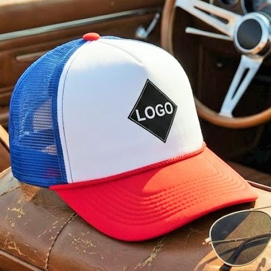 (Firmenlogo hier) Mitarbeiter-Promo Truckerkappe
