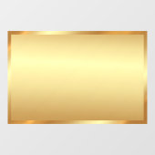 Firmenlogo Hinzufügen QR-Code Text Hintergrund Fensteraufkleber (Blatt)