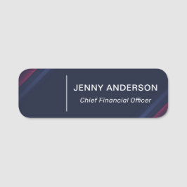 Firmenlogo Imitats Mitarbeiternamenstempel Namensschild