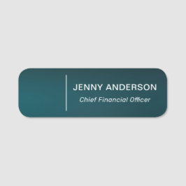 Firmenlogo Imitats Mitarbeiternamenstempel Namensschild