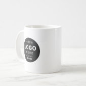 Firmenlogo Kaffeetasse (Vorderseite Links)