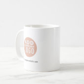 Firmenlogo Kaffeetasse (Vorderseite Links)