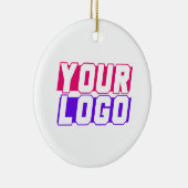 Firmenlogo Keramik Ornament (Rechts)