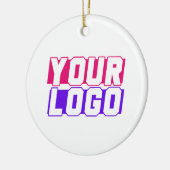 Firmenlogo Keramik Ornament (Links)