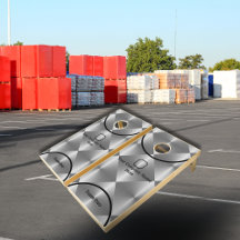 Firmenlogo Konstruktion Stahlmuster