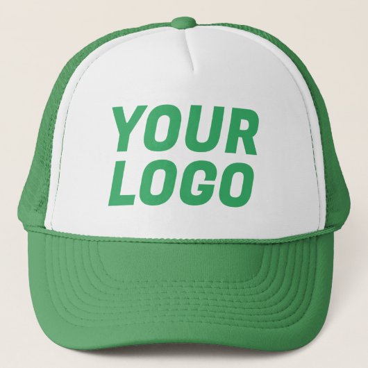 Firmenlogo KUNSTBAR Grün Truckerkappe (Vorderseite)