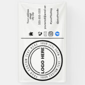 Firmenlogo Marketing Banner (Vertikal)