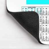 Firmenlogo-Mausunterlage mit Kalender Mousepad (Ecke)