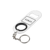 Firmenlogo Mini Flaschenöffner (Rückseite Schrägansicht)