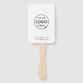 Firmenlogo | MINIMALISTISCH Fächer (Vorderseite)