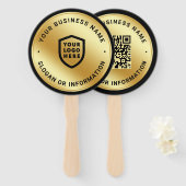 Firmenlogo | MINIMALISTISCH Fächer (Vorne und Hinten)