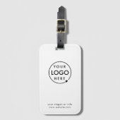 Firmenlogo | MINIMALISTISCH Gepäckanhänger (Vorderseite Vertikal)