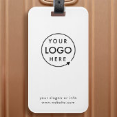 Firmenlogo | MINIMALISTISCH Gepäckanhänger