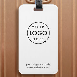 Firmenlogo | MINIMALISTISCH Gepäckanhänger