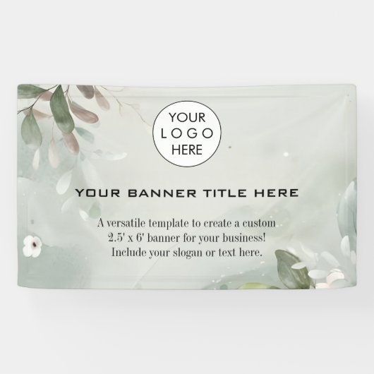 Firmenlogo Minimalistisch Moderne berufliche Marin Banner (Horizontal)