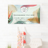 Firmenlogo Minimalistisch Moderne berufliche Marin Banner (Insitu)