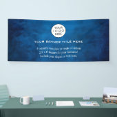 Firmenlogo Minimalistisch Modernes berufliches Bla Banner (Messe)