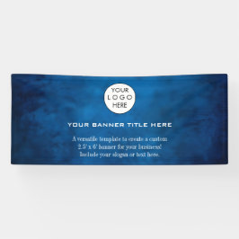 Firmenlogo Minimalistisch Modernes berufliches Bla Banner