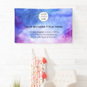 Firmenlogo Minimalistisch Modernes berufliches Bla Banner (Insitu)