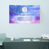 Firmenlogo Minimalistisch Modernes berufliches Bla Banner (Messeveranstaltung)