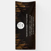 Firmenlogo Minimalistisch Modernes berufliches Sch Banner (Vertikal)