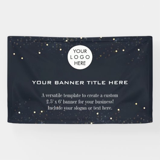 Firmenlogo Minimalistisch Modernes berufliches Sch Banner (Horizontal)