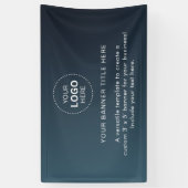 Firmenlogo mit Beruflich 5' Banner (Vertikal)