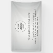 Firmenlogo mit Beruflich 5' Banner (Vertikal)