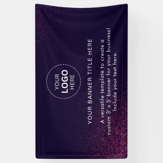 Firmenlogo mit Beruflich 5' Banner (Vertikal)