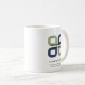 Firmenlogo mit Firmenlogo Kaffeetasse (VorderseiteRechts)