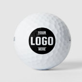 Firmenlogo mit Markenauftritt | Professionelles Ge Golfball (Vorderseite)