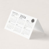 Firmenlogo Mitarbeiter 2026 Kalender (Vorderseite)