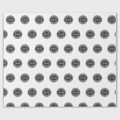 Firmenlogo Mitarbeiter Geschenkpapier (Flach)