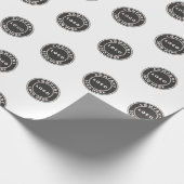 Firmenlogo Mitarbeiter Geschenkpapier (Ecke)